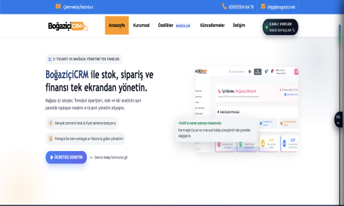 BoğaziçiCRM Nedir?